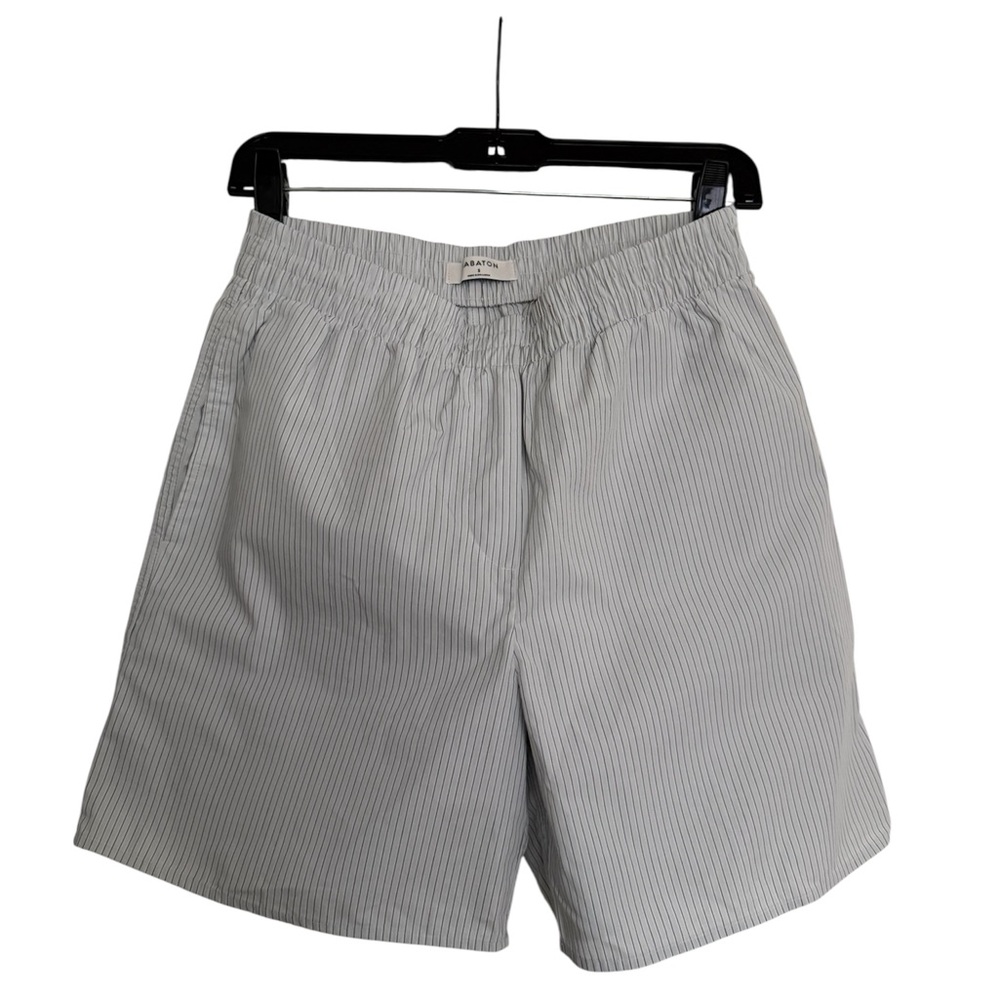 Babaton Pinstripe Blue & White Shorts